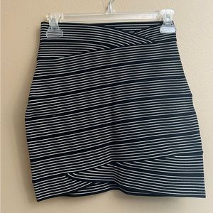 BCBG MaxAzria Alisa Striped Power skirt. Size Small. Great condition!